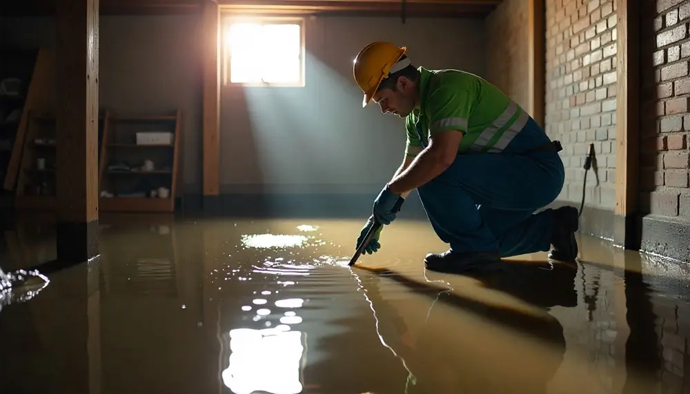 Professional water damage restoration services in Weimar, TX